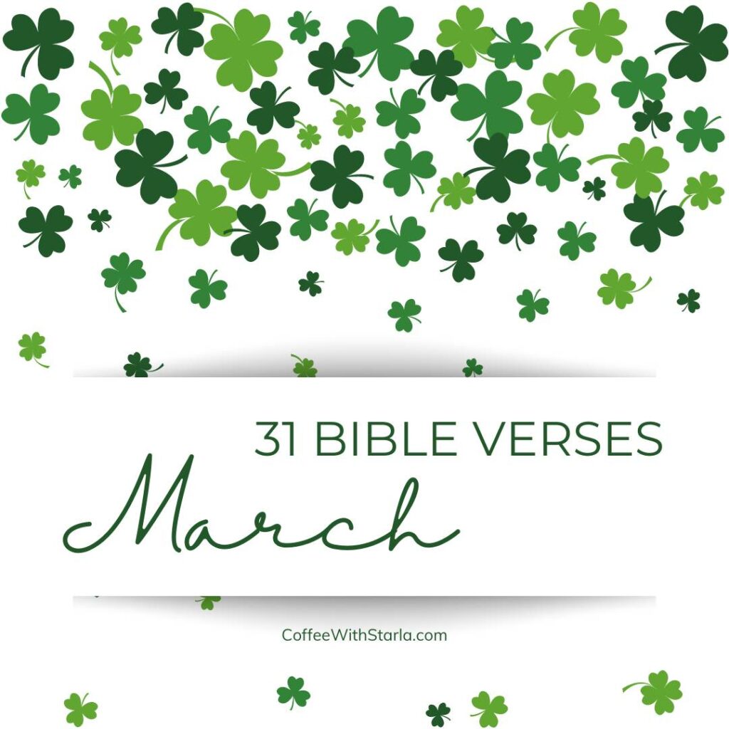 Best Bible Verses For March Prayer Points Coffee With Starla