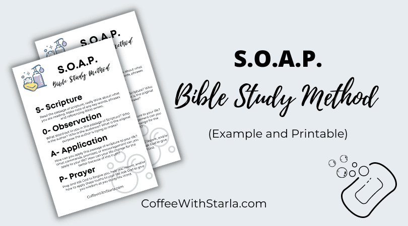 SOAP Bible Study example