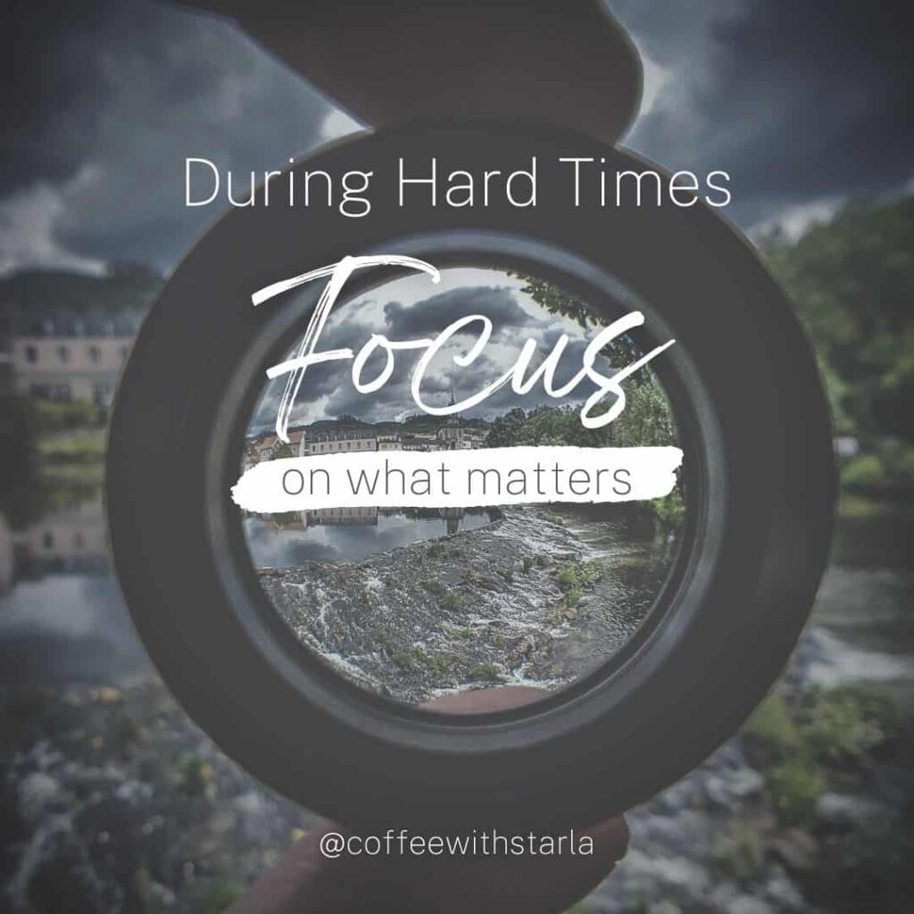 count it all joy, during hard times focus on what matters image