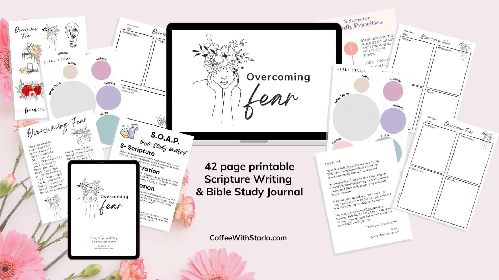 31 Scriptures On Overcoming Fear - Coffee With Starla