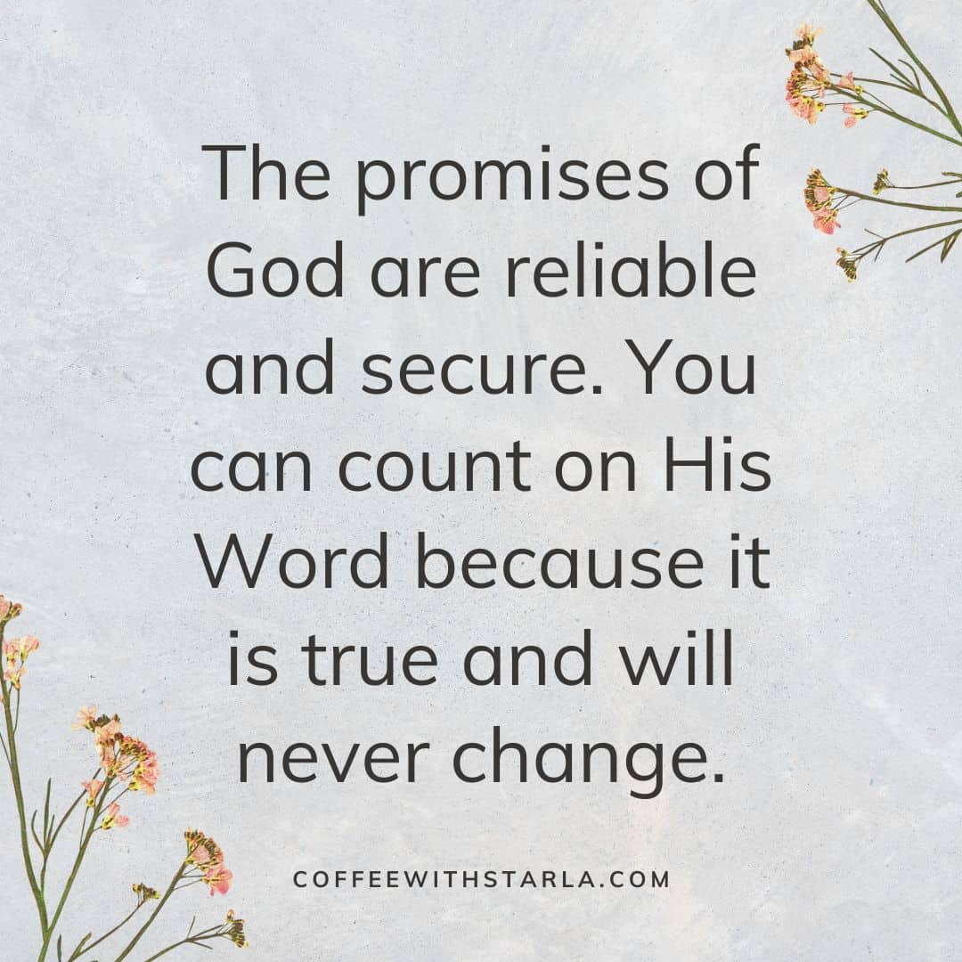7 Best Tips: Praying the Promises of God - Coffee With Starla