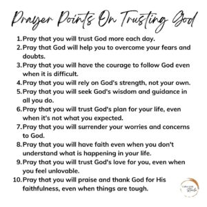 10 Amazing Benefits Of Trusting God - Coffee With Starla