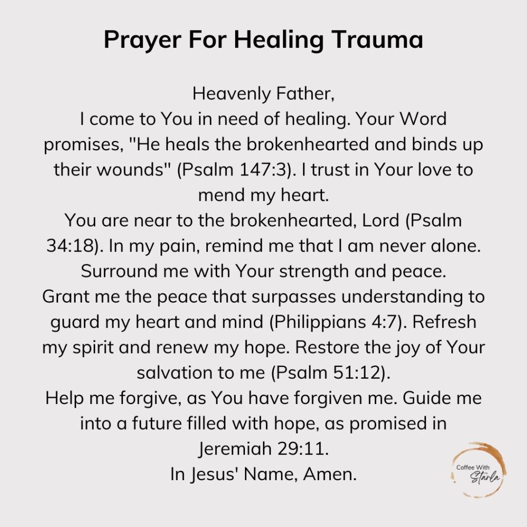 prayer for trauma