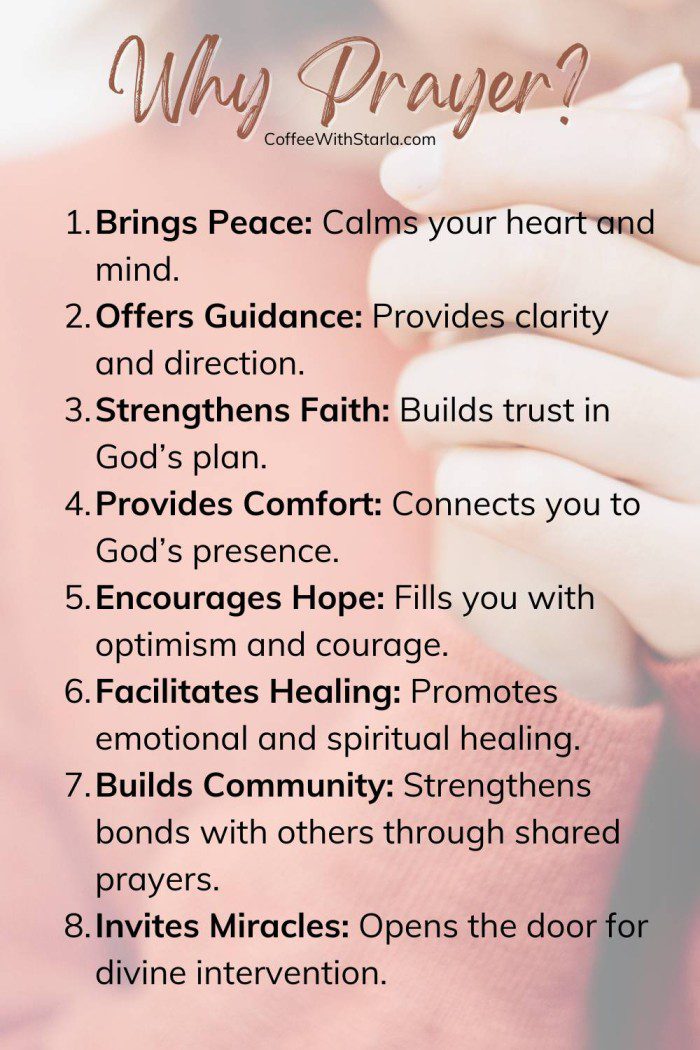 The Power Of Prayer In Times Of Trouble - Coffee With Starla