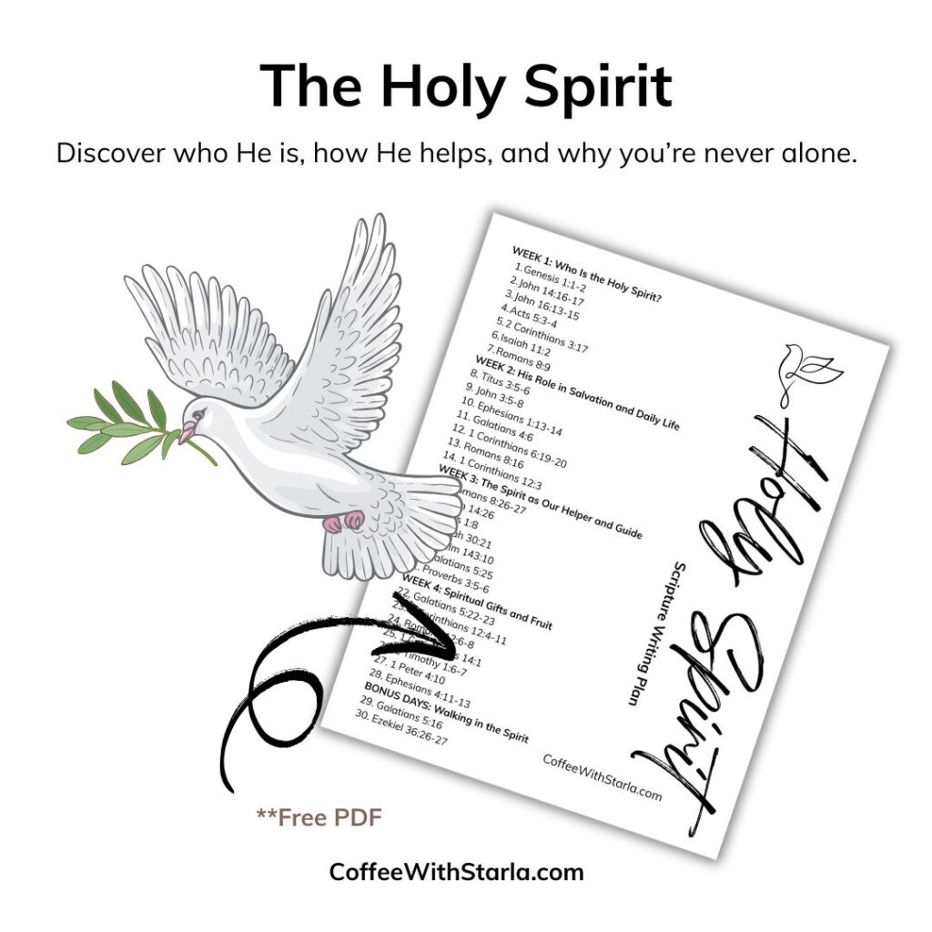 Holy Spirit bible verses, how the holy spirit helps us