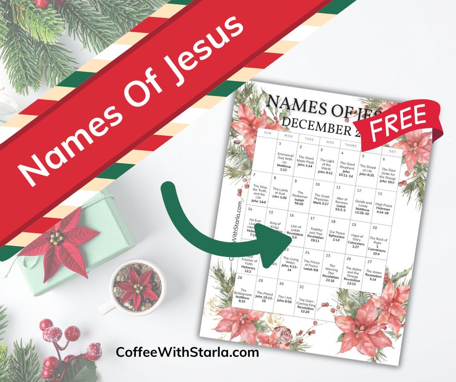 names of Jesus printable list